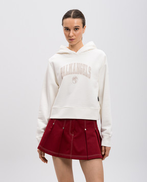 Palm Angels Белые худи с логотипом PWBB069S25FLE002