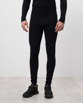 Maison Margiela MM6 Чорні легінси MM6 x Salomon SH0KA0033M20038
