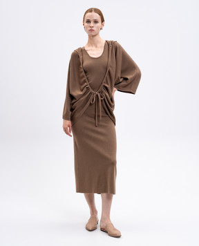 Max Mara Коричневий кардиган ASTER з вовни ASTER