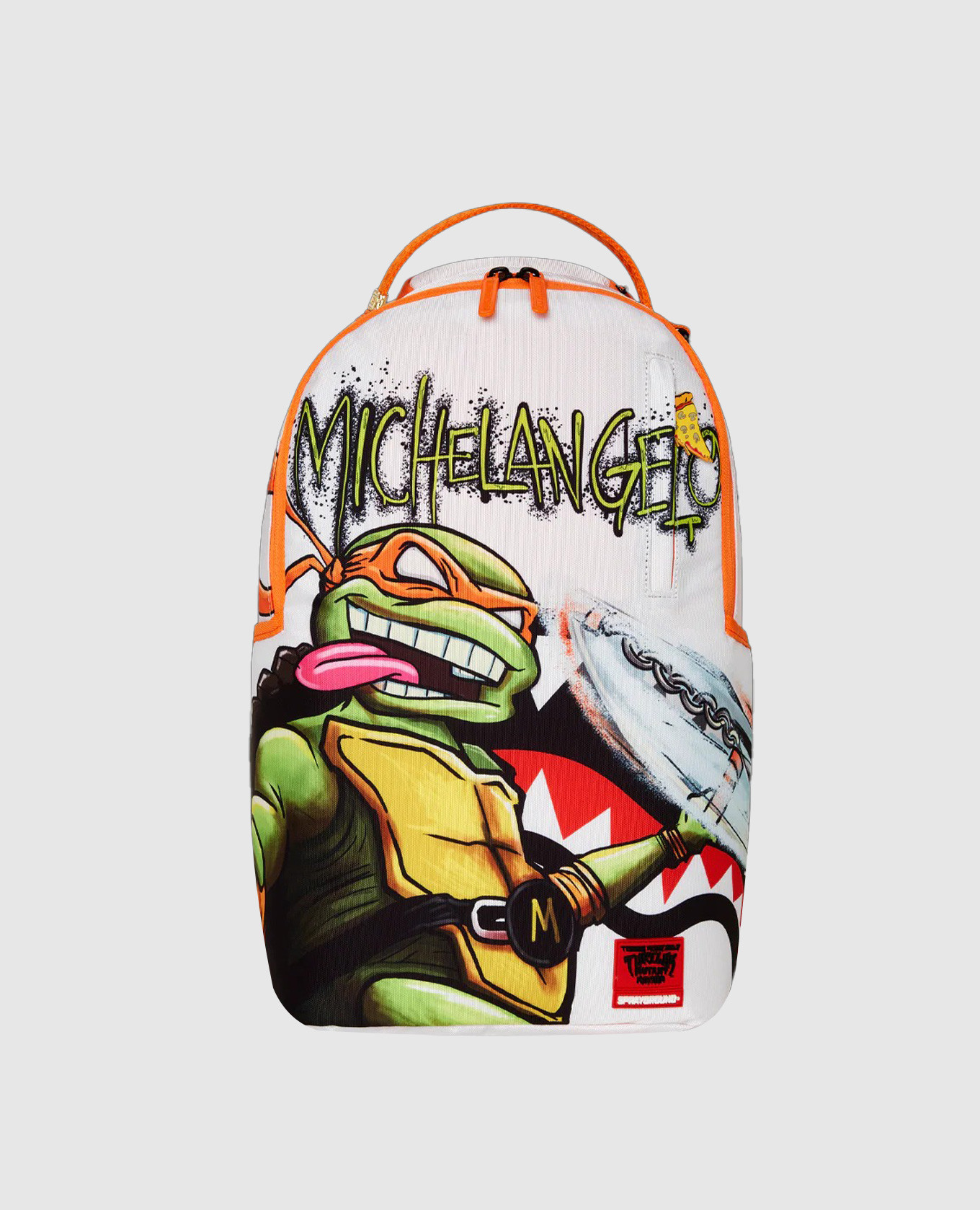 

Детский белый рюкзак MUTANT NINJA TURTLES MIKEY PARTY, Рюкзаки