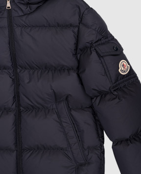 Moncler ENFANT Дитяча синя пухова куртка Eranu K29541A0008153A5E1214