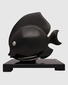 Stefano Ricci Зелена порцелянова риба-янгол з платиною OAPE01SHINY3