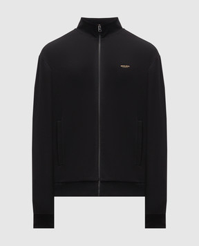 Woolrich Черная спортивная куртка с логотипом CFWOSW2001MRUT5195