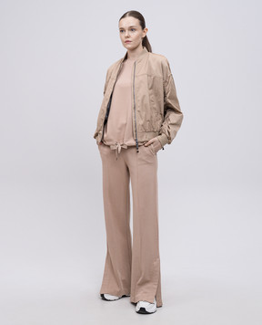 Parajumpers Бомбер Kathryn кольору хакі 25SPWJKIN32