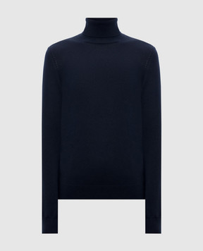 Loro Piana Синій гольф з кашеміру FAM9382
