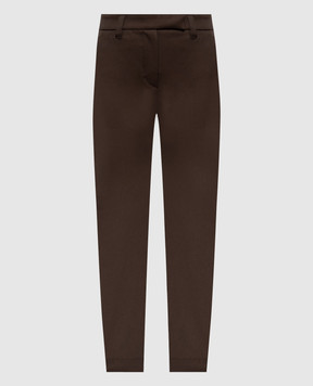 Brunello Cucinelli Штани кольору хакі MP126P7258