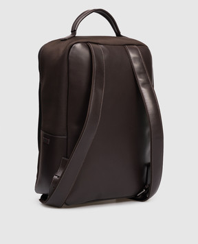 Peserico Коричневий комбінований рюкзак з логотипом R78024C0CC637