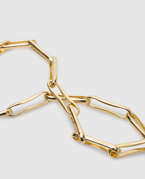 Shyla Золотисте кольє Chunky link у вигляді ланцюжка з позолотою 22 карат CHUNKYLINKNECKLACE