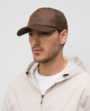 Peserico Коричневый кепка с логотипом R76046C0CC490