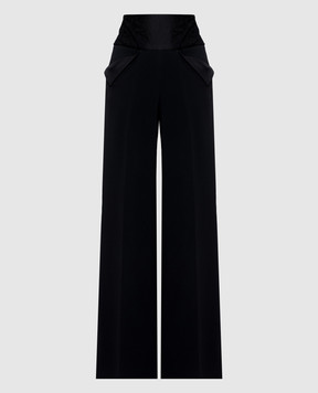 Ermanno Scervino Чорні штани D476P707TEILM