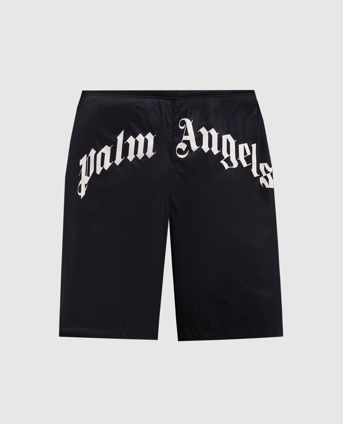 

Черные шорты для плавания с принтом логотипа, Черный, Плавательные шорты