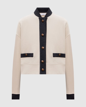 Brunello Cucinelli Бежевий кардиган MN05NSO106
