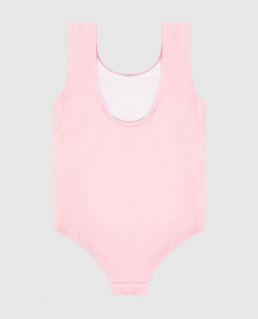 Off-White Детский розовый купальник с логотипом. OGX6002S25JER001