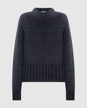 Alexander McQueen Серый свитер из шерсти и кашемира 807668Q1BBI