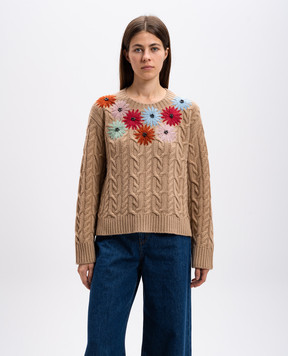 Max Mara Weekend Бежевый свитер SASIA с шерстью SASIA