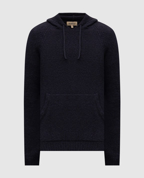 Woolrich Синє худі з нашивкою логотипа CFWOKN2032MRUF5048