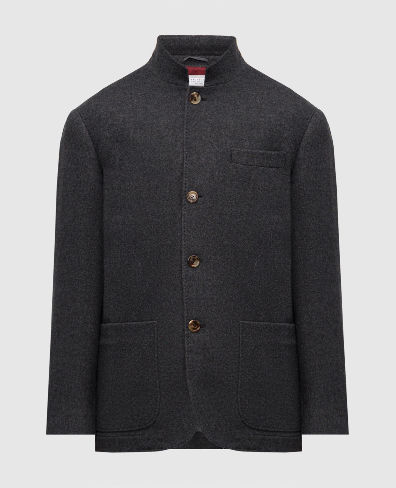 

Серый блейзер из кашемира, Пиджаки