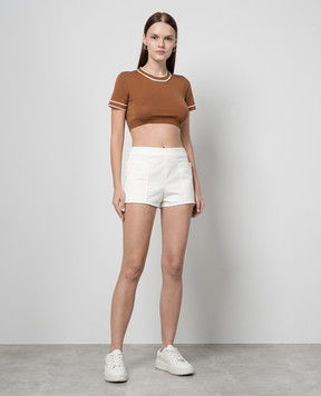 Max Mara Белые шорты RIAD RIAD