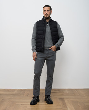 Canali Серые джинсы с логотип патч PD0001891719