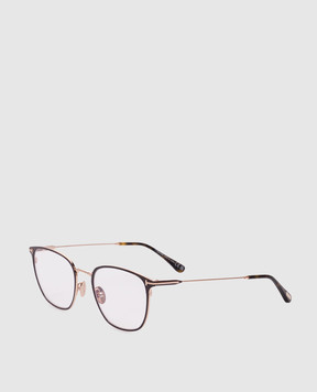 Tom Ford Коричневі окуляри BLUE BLOCK FT6041B