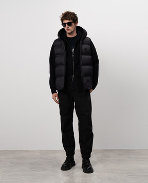 Moncler Grenoble Черные джогеры GORE-TEX с логотипом J20972A00005549SU