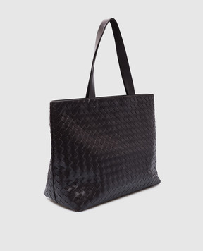 Bottega Veneta Коричневая кожаная плетеная сумка 786666V2HL1