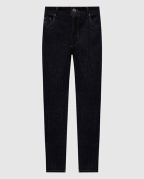 Brunello Cucinelli Синие джинсы с логотипом M233PO1090