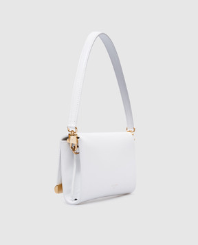 Dolce&Gabbana Білий шкіряний клатч Marlene BB7756A3G19