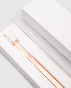 Aurezzi Зубная щетка 18К Rose Gold средней жесткости с покрытием 18 карат 101006