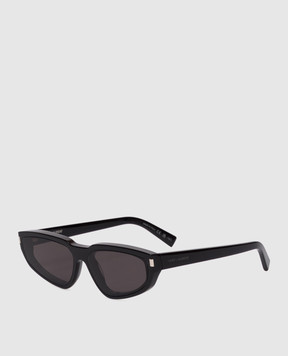 Saint Laurent Чорні сонцезахисні окуляри 634 Nova 758461Y9956