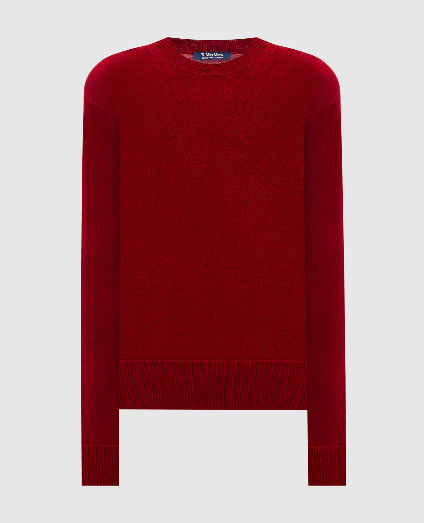 Бордовый джемпер MECO из шерсти