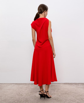 PROENZA SCHOULER Червона сукня міді Rue R2543032BY290