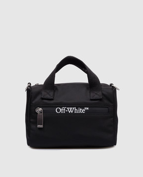 Off-White Черная сумка с логотипом OMNQ094F24FAB001