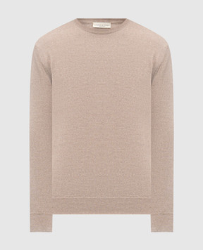 Cashmere&Whiskey Бежевий джемпер з вовни мериноса 92392