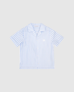 Dolce&Gabbana Детская голубая рубашка в полоску L14S27FR50R