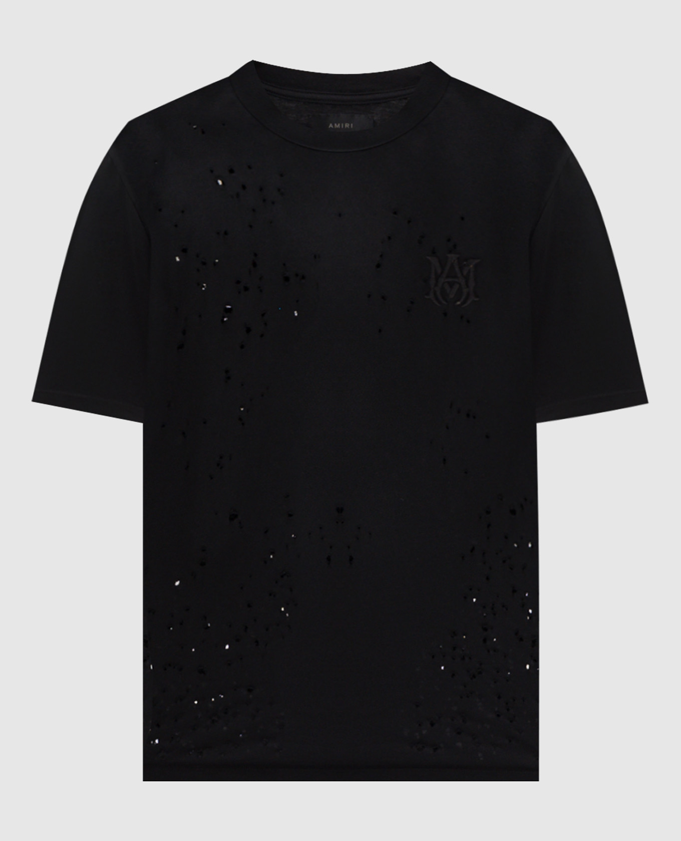 

Черная футболка с прорехами, Черный, Футболки