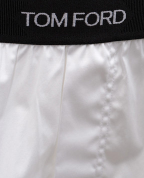 Tom Ford Белые трусы-боксеры с логотипом T4LE91950