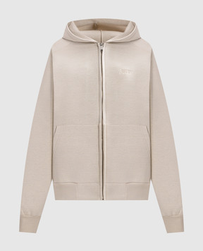 AUTRY Бежевая спортивная куртка с тиснением логотипа JAPX33RS