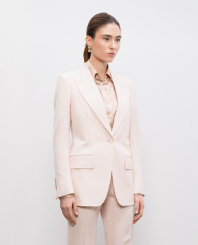 Tom Ford Рожевий жакет з вовни GI3005FAX1340