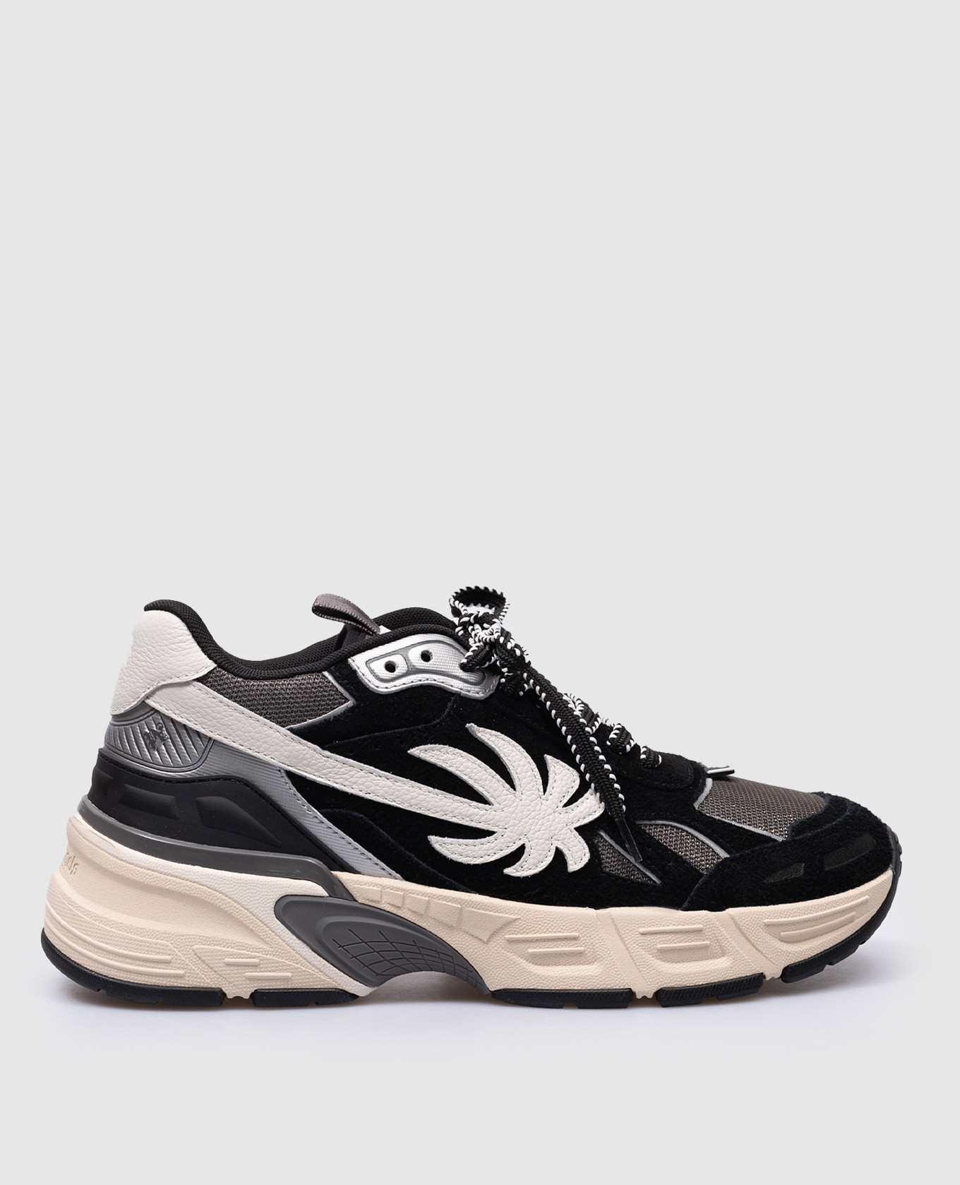 Black RA 4 combined sneakers