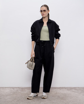 Brunello Cucinelli Чорні спортивні штани ML946FB789