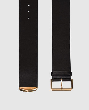 Givenchy Черный кожаный ремень с логотипом BB408JB2AE