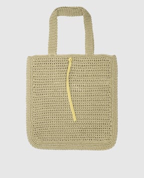 Gianni Chiarini Зелений ажурний шопер VICTORIA BS10790SMCRH