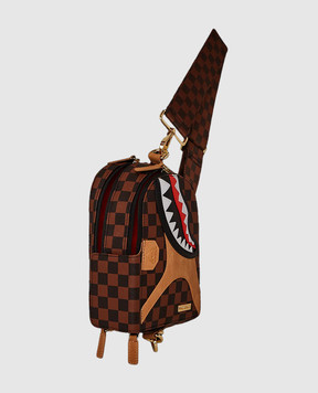 Sprayground Дитяча коричнева сумка-слінг HENNYVILLE 910B7998NSZ