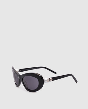 Givenchy Thelios Чорні сонцезахисні окуляри 4G Pearl з кристалами GV40070U