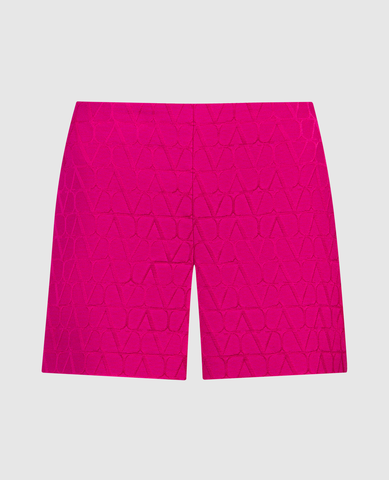 Toile Iconographe pink logo print shorts