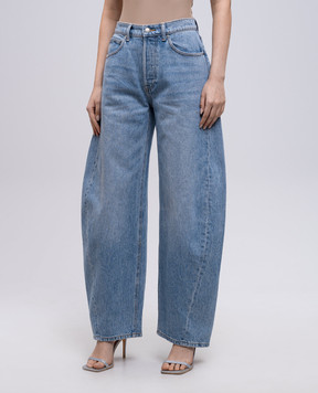 Alexander Wang Синие джинсы с эффектом потертости 4DC2254701
