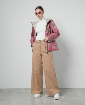 Max Mara Weekend Коричневые брюки клеш Pino PINO