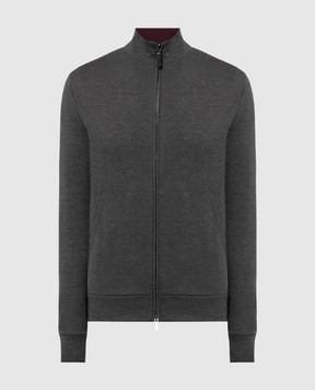 Canali Серая спортивная куртка MJ02137T0854