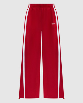 Vetements Червоні спортивні штани з логотипом UH76GP300R